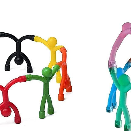 MagMen Magnetic Travel Toys, Stretchy, Fun, and Educational Fidget Toys for Kids and Adults Ages 3 and Up 20 Mix